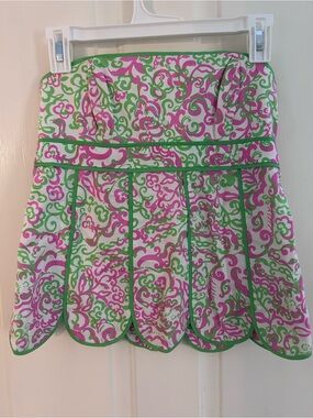 Lilly Pulitzer Strapless Bustier Top
